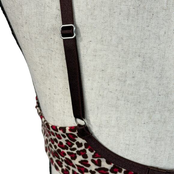 Victoria’s Secret SZ 34C Biofit Demi Uplift Bra Leopard Print Push-Up Adjustable - Picture 5 of 8